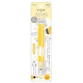Japan Moomin Kutsuwa Cruro Rolling Stamp Pen - Hattifatteners : Yellow - 1