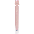 Japan Kutsuwa Cruro Rolling Stamp Pen - Party Flag Desert Pink - 2