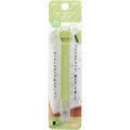 Japan Kutsuwa Cruro Rolling Stamp Pen - Happy Clover Olive Green - 1