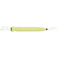 Japan Kutsuwa Cruro Rolling Stamp Pen - Happy Clover Olive Green - 4