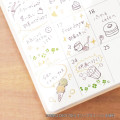 Japan Kutsuwa Cruro Rolling Stamp Pen - Happy Clover Olive Green - 5