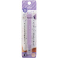 Japan Kutsuwa Cruro Rolling Stamp Pen - Cat Paw Footprint Pale Lavender - 1