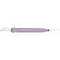 Japan Kutsuwa Cruro Rolling Stamp Pen - Cat Paw Footprint Pale Lavender - 4