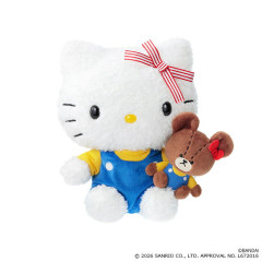 Japan Sanrio × The Bear's School Plush Toy - Hello Kitty : Fluffy Outfit