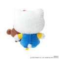 Japan Sanrio × The Bear's School Plush Toy - Hello Kitty : Fluffy Outfit - 3