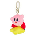 Japan Kirby Mascot Keychain - Kirby : Kirby Air Riders Warp Star - 1