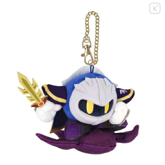 Japan Kirby Mascot Keychain - Kirby Air Riders Meta Knight & Devil Star - 1