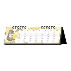 Japan Mofusand Slim Desk Calendar - Fruit Cat 2027