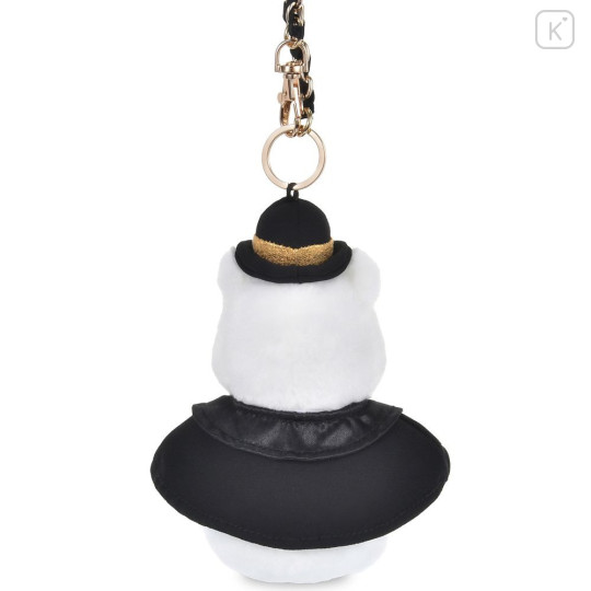 Japan Disney Store Plush Keychain - Pooh : Kuronohi Black Day - 2