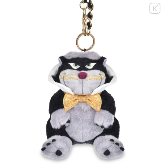Japan Disney Store Plush Keychain - Lucifer : Kuronohi Black Day - 1