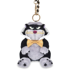 Japan Disney Store Plush Keychain - Lucifer : Kuronohi Black Day