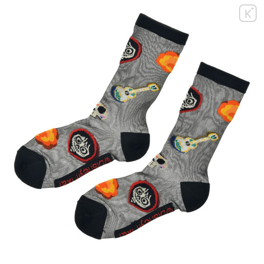 Japan Disney Store Black Sheer Socks - Coco : Miguel - 2