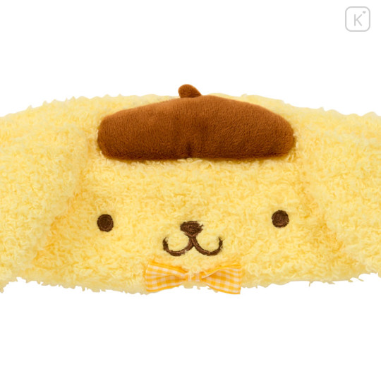 Japan Sanrio Original Face-Shaped Hairband - Pompompurin - 2