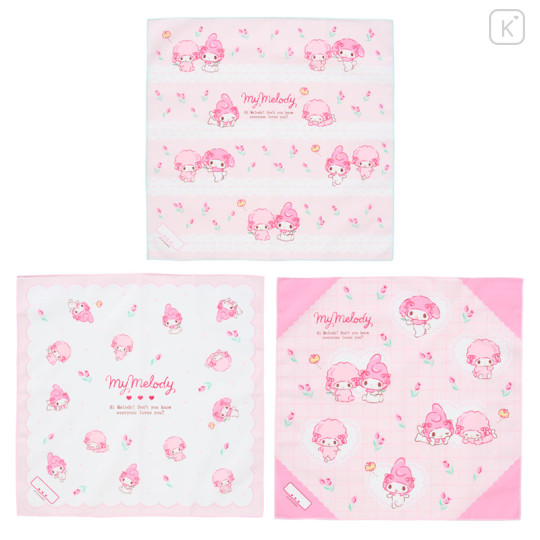 Japan Sanrio Original Lunch Cloth Set - My Melody - 2