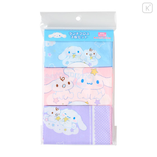 Japan Sanrio Original Lunch Cloth Set - Cinnamoroll - 1