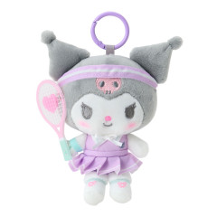Japan Sanrio Original Mascot Holder - Kuromi : Sanrio Girls's Tennis Club