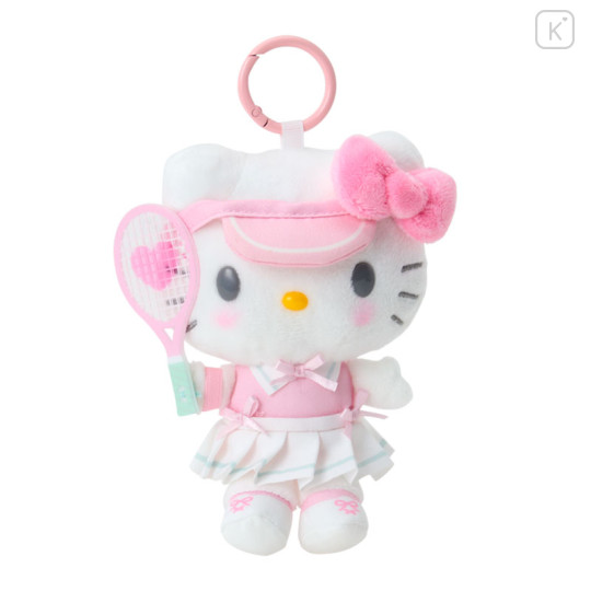 Japan Sanrio Original Mascot Holder - Hello Kitty : Sanrio Girls's Tennis Club - 1