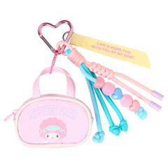 Japan Sanrio Original Mini Boston-Style Pouch Bag Charm - My Sweet Piano : Sanrio Girls's Tennis Club