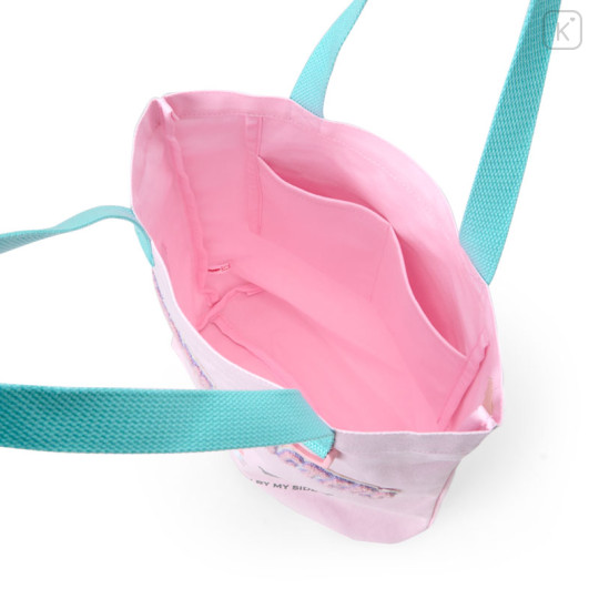 Japan Sanrio Original Tote Bag - Hello Kitty & Kuromi & My Melody : Sanrio Girls's Tennis Club - 3