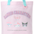 Japan Sanrio Original Tote Bag - Hello Kitty & Kuromi & My Melody : Sanrio Girls's Tennis Club - 4