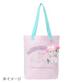Japan Sanrio Original Tote Bag - Hello Kitty & Kuromi & My Melody : Sanrio Girls's Tennis Club - 5