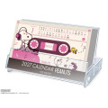 Japan Peanuts Desk Calendar - Snoopy & Woodstock : Cassette Style 2027 - 1