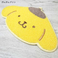 Japan Sanrio Big Sagara Embroidery Bag Charm Keychain - Pompompurin : Face Smile - 2