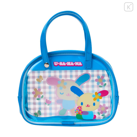 Japan Sanrio Boston Bag Style Pouch - Usahana - 2