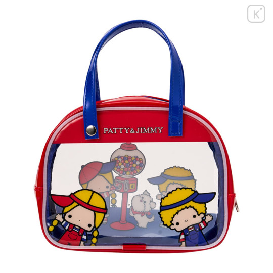 Japan Sanrio Boston Bag Style Pouch - Patty & Jimmy - 2