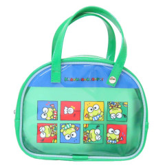 Japan Sanrio Boston Bag Style Pouch - Keroppi