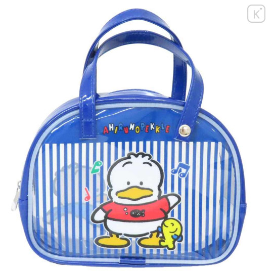 Japan Sanrio Boston Bag Style Pouch - Pekkle - 1