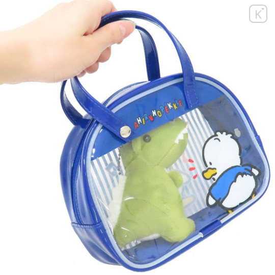 Japan Sanrio Boston Bag Style Pouch - Pekkle - 2