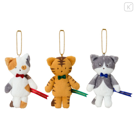Japan Sanrio Original Mascot Holder Set - Noranekoland Sanrio Cat Club - 1