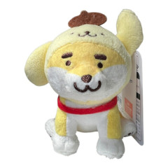 Japan Sanrio Mascot Holder - Shibanban × Pompompurin