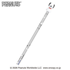 Japan Peanuts Large Mascot 2B Pencil - Snoopy : Simple Ribbon