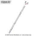 Japan Peanuts Large Mascot 2B Pencil - Snoopy : Simple Ribbon - 1