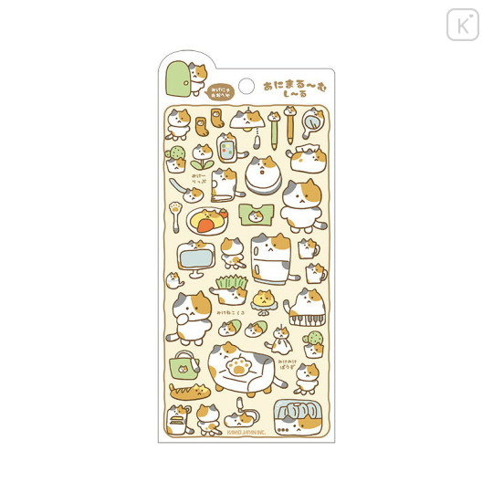 Japan Kamio Sticker Sheet - Mike-nya's Room - 1