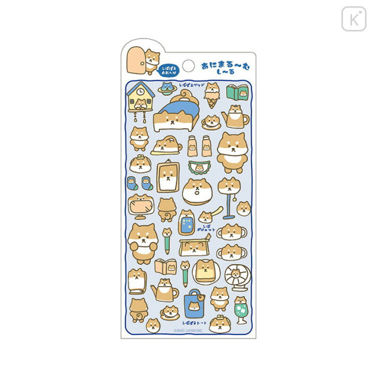 Japan Kamio Sticker Sheet - Shibapoyo's Room - 1
