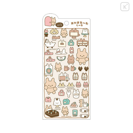 Japan Kamio Sticker Sheet - Usapun's Room - 1