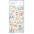 Japan Mind Wave Nyankobiyori Sticker - Seaside - 1