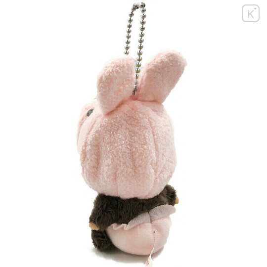 Japan Monchhichi Plush Keychain - Bebichhichi-chan : Rabbit - 2