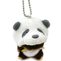 Japan Monchhichi Plush Keychain - Bebichhichi-chan : Panda - 3