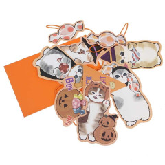 Japan Mofusand Garland Card - Cat Hallonween Trick Or Treat