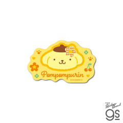 Japan Sanrio Mini Sticker - Pompompurin : Heisei Kogal Kaohana