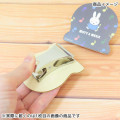 Japan Miffy Wooden Big Clip - Miffy & Music : Black - 2