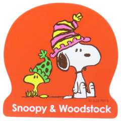 Japan Peanuts Wooden Big Clip - Snoopy & Woodstock : Party