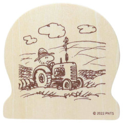 Japan Peanuts Wooden Big Clip - Woodstock : Farm Working