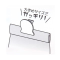 Japan Peanuts Wooden Big Clip - Snoopy & Woodstock : Small Talk White - 3