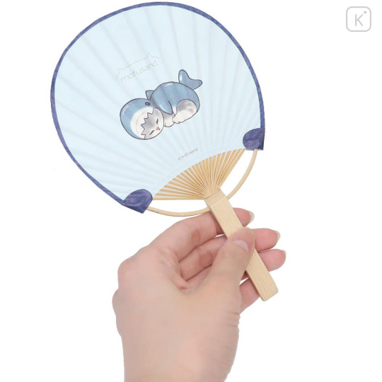 Japan Mofusand Bamboo Fan Card Set - Shark Cat - 2