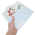 Japan Mofusand Bamboo Fan Card Set - Cat Sea Creature - 3